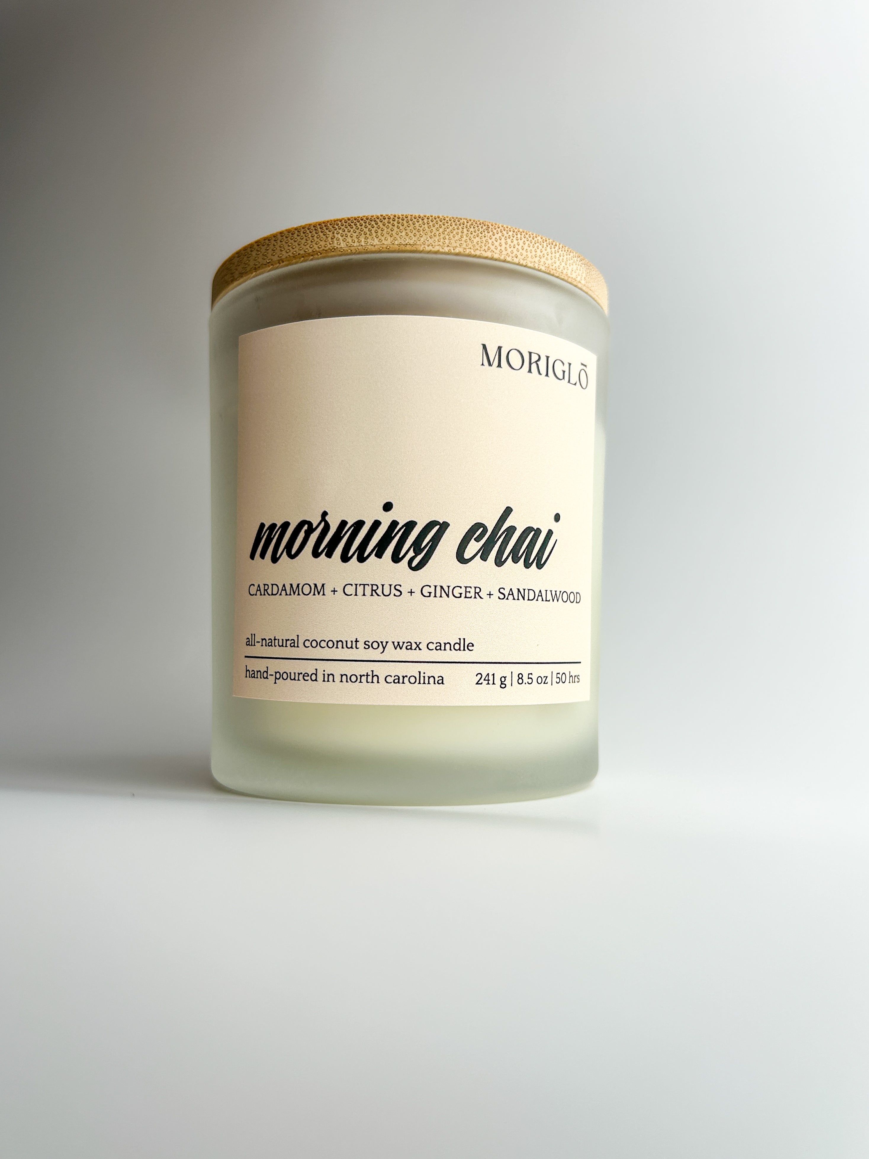 Morning Chai | Cardamom + Citrus + Ginger + Sandalwood