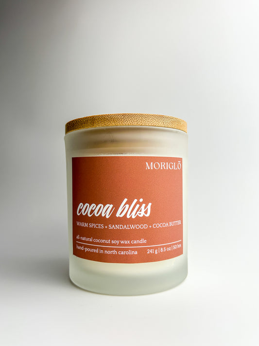 Cocoa Bliss | Warm spices + Sandalwood + Cocoa butter
