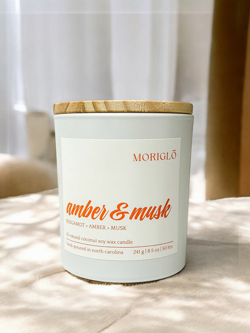 Amber & Musk | Bergamot + Amber + Musk